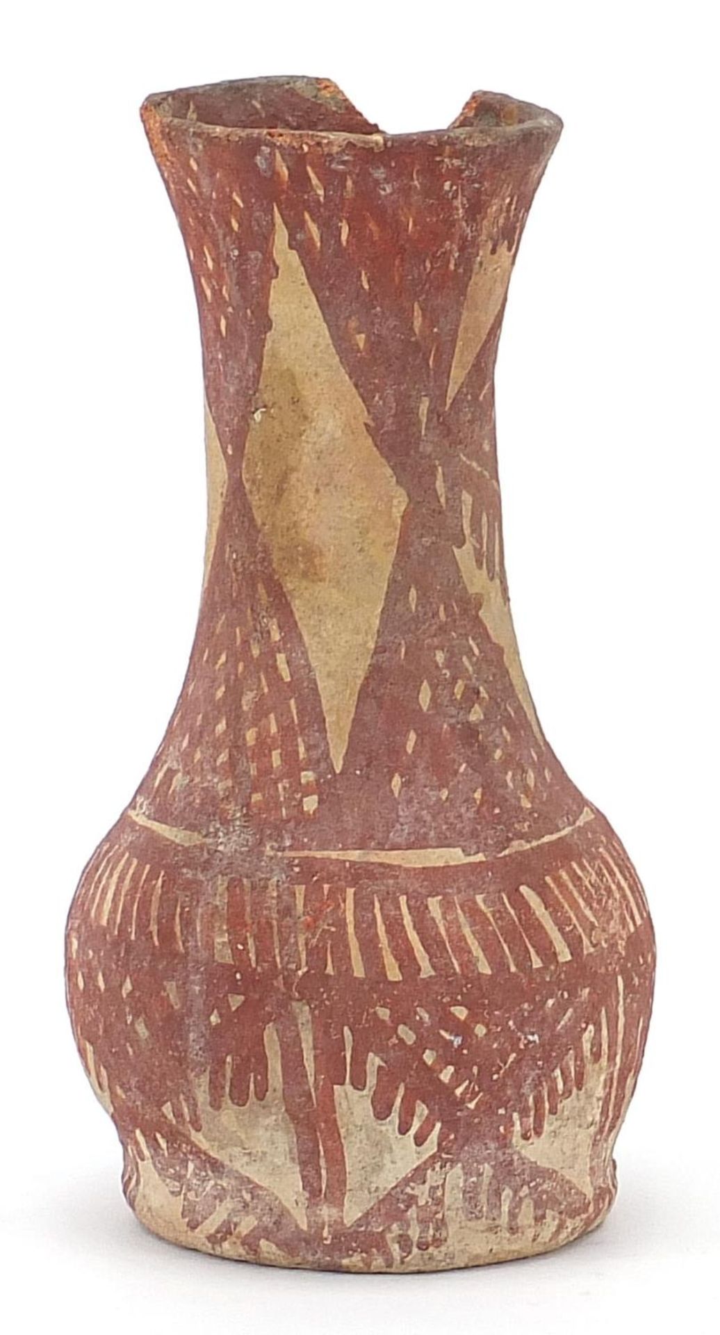 Pre Columbian terracotta vase, 27.5cm high : For Further Condition Reports Please Visit Our - Image 2 of 4