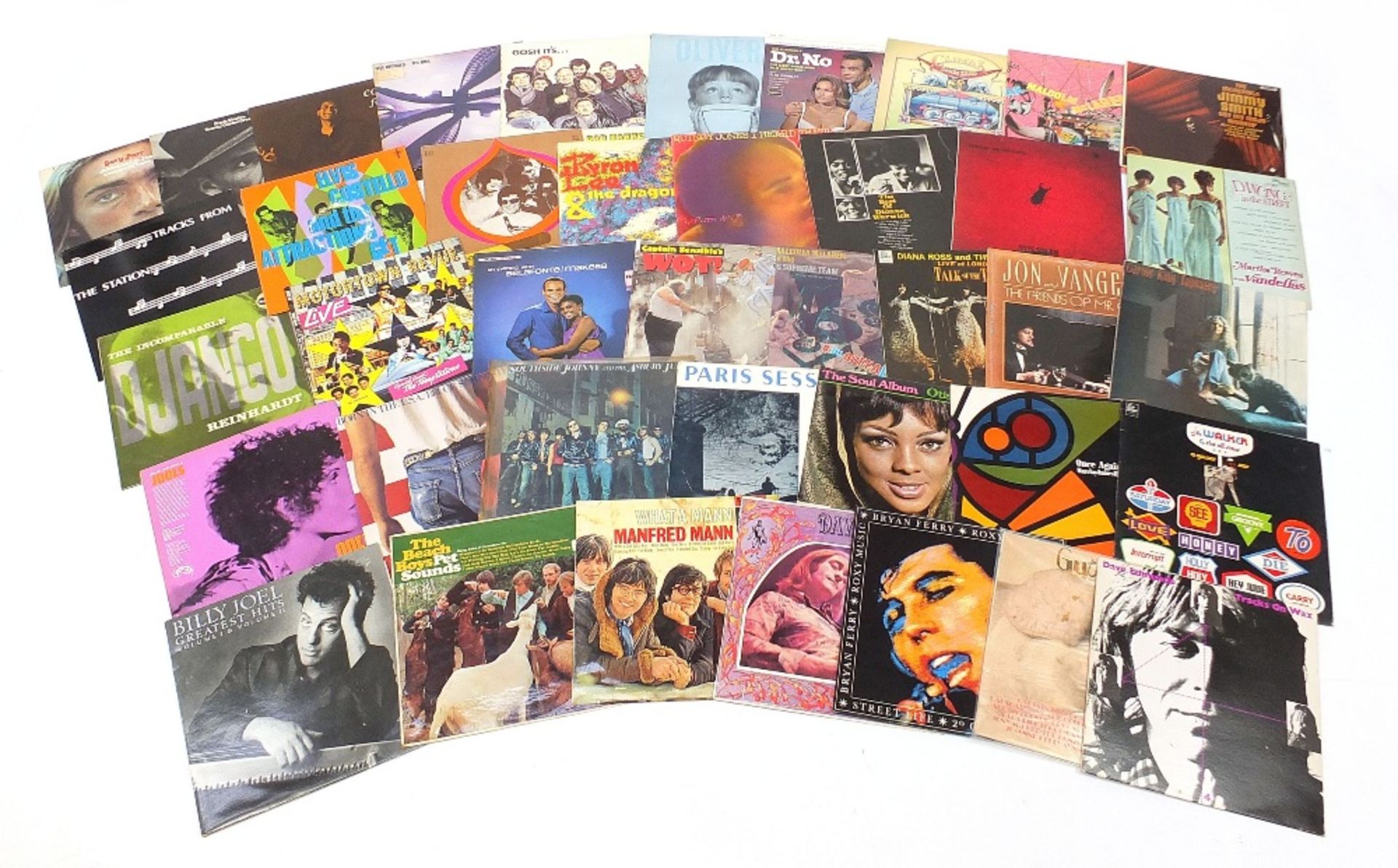 Vinyl LP's including Jimmy Smith, Quincy Jones, Byron Lee, Elvis Costello and Otis Redding : For