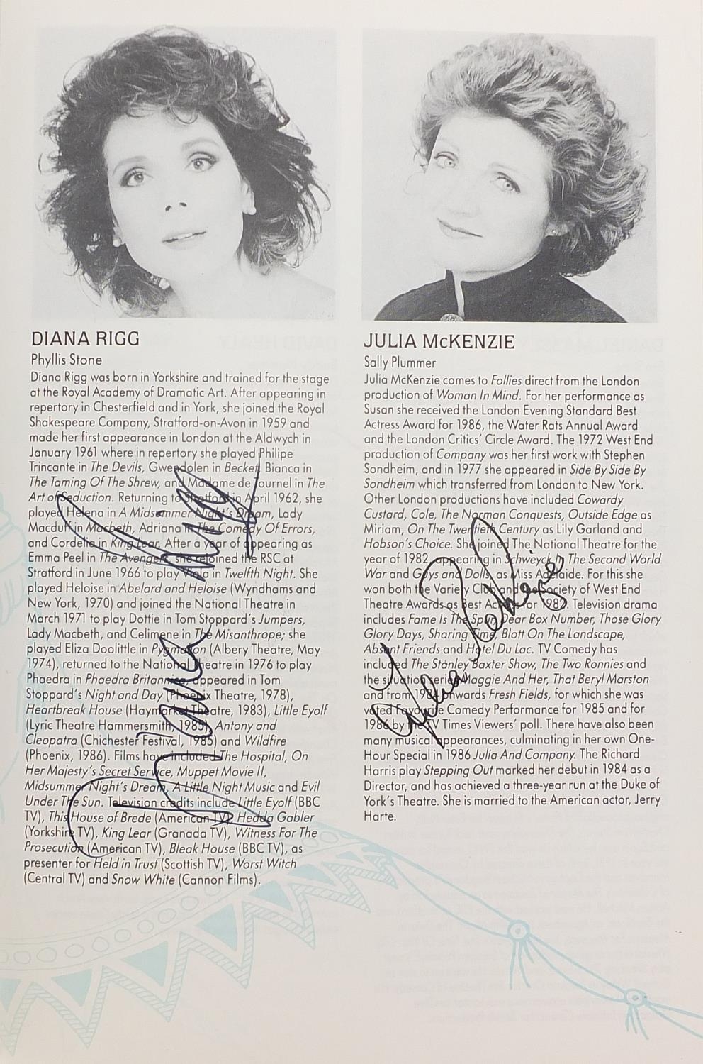 Collection of vintage signed theatre programmes including Judi Dench, Dame Gladys Cooper, Tommy - Image 22 of 29