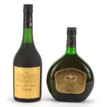 Bottle of Frapin cognac and bottle of Grand Armagnac : For Further Condition Reports Please Visit