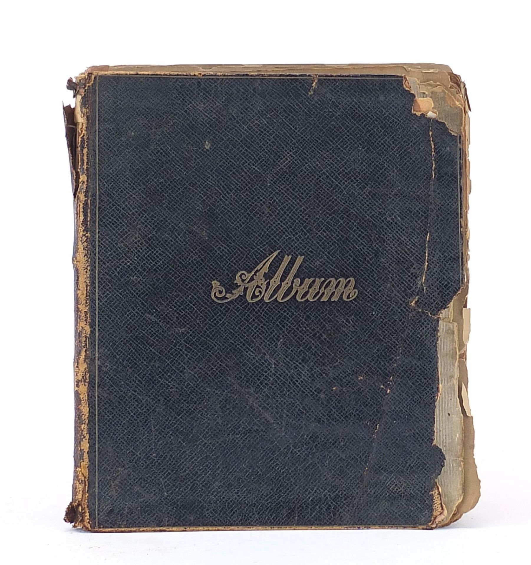 Early 20th century leather bound album with autographs, annotations and sketches belonging to - Image 46 of 46