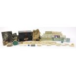 Militaria including an RAP first aid box with contents and gas mask : For Further Condition