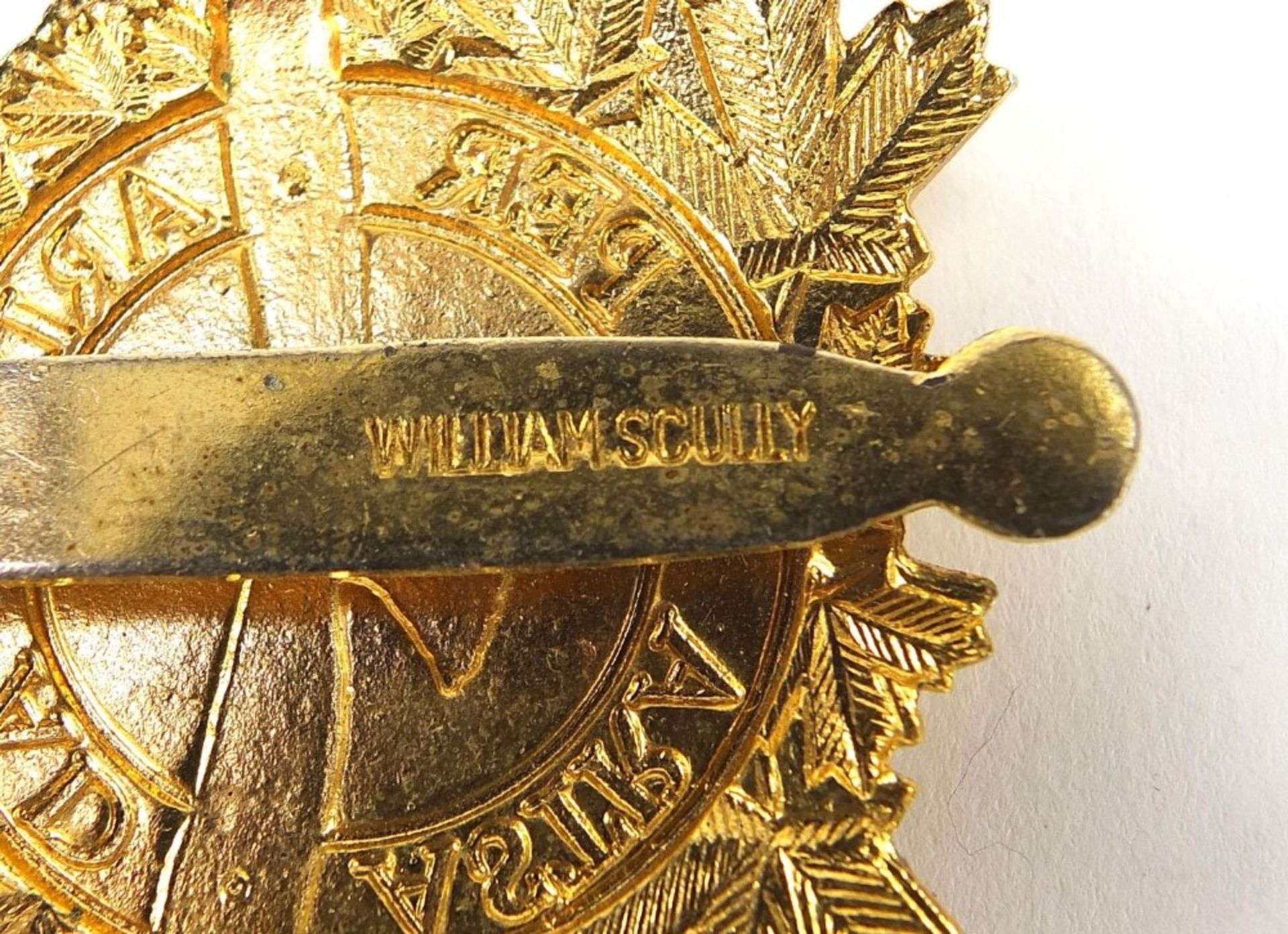 Military interest cap badges including Waterloo, The Welch and The Royal Sussex Regiment : For - Image 5 of 6