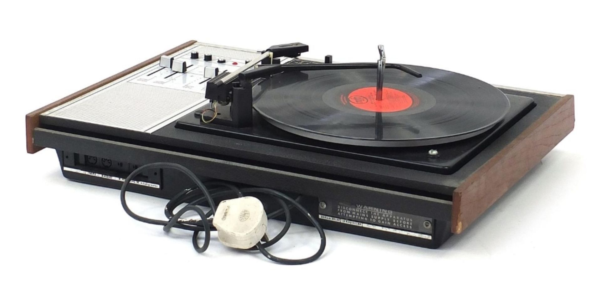 Vintage ITT KB Twelve-fifty stereo turntable : For Further Condition Reports Please Visit Our - Bild 5 aus 8