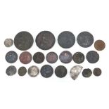 Hammered and later British coinage, some silver including 1816 sixpence : For Further Condition