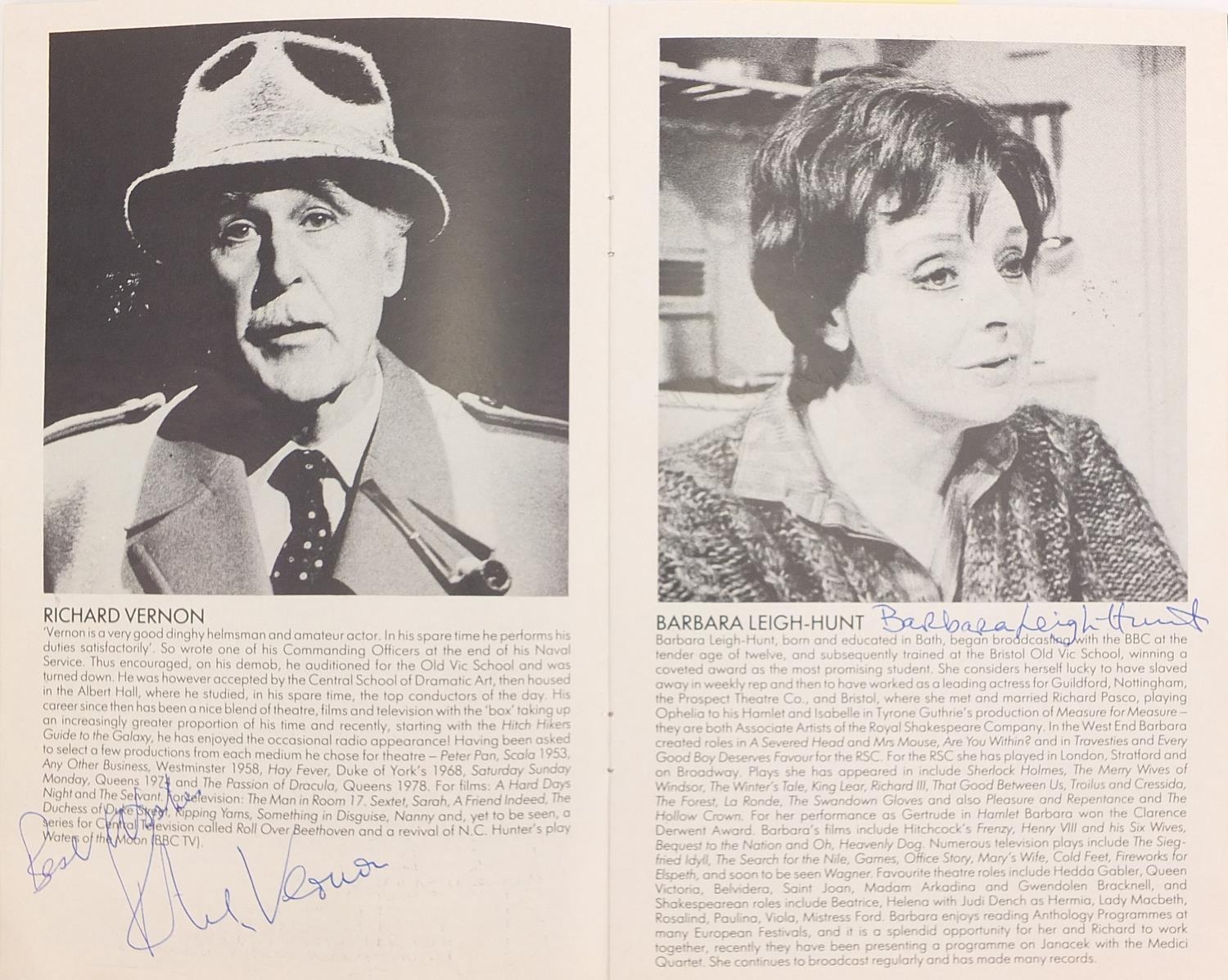 Collection of vintage signed theatre programmes including Judi Dench, Dame Gladys Cooper, Tommy - Image 10 of 29