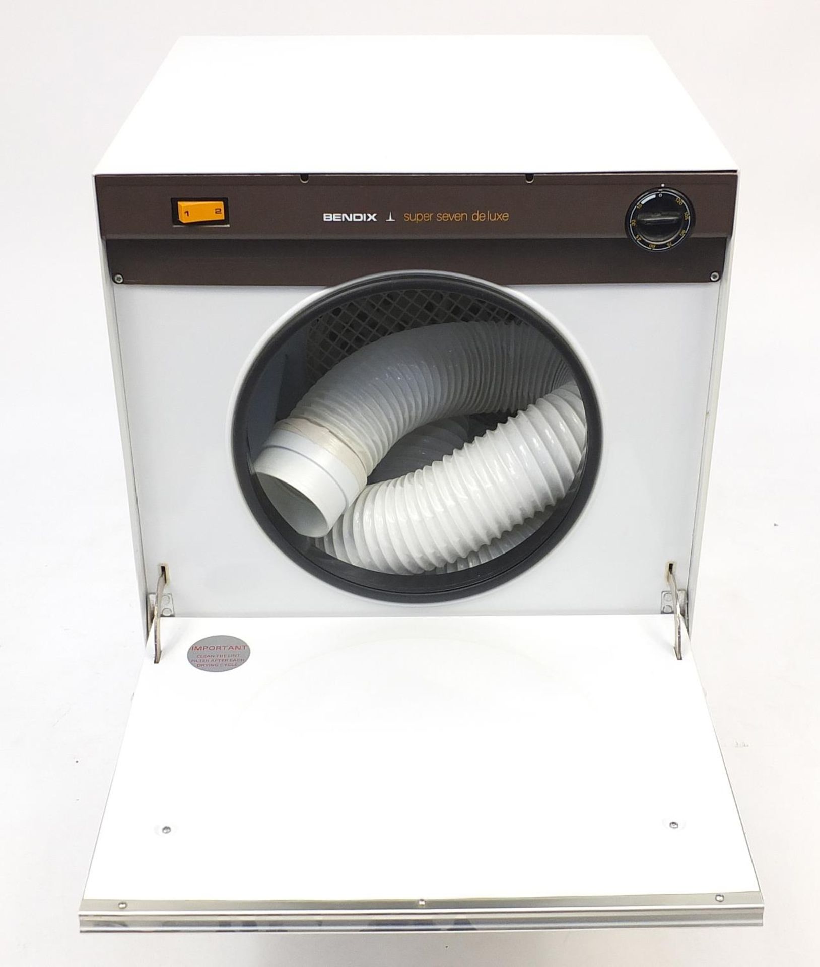 Bendix Super 7 Deluxe tumble dryer, 57cm H x 49cm W x 48cm D : For Further Condition Reports - Bild 3 aus 5