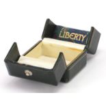 Liberty tooled leather ring box : For Further Condition Reports Please Visit Our Website - Updated