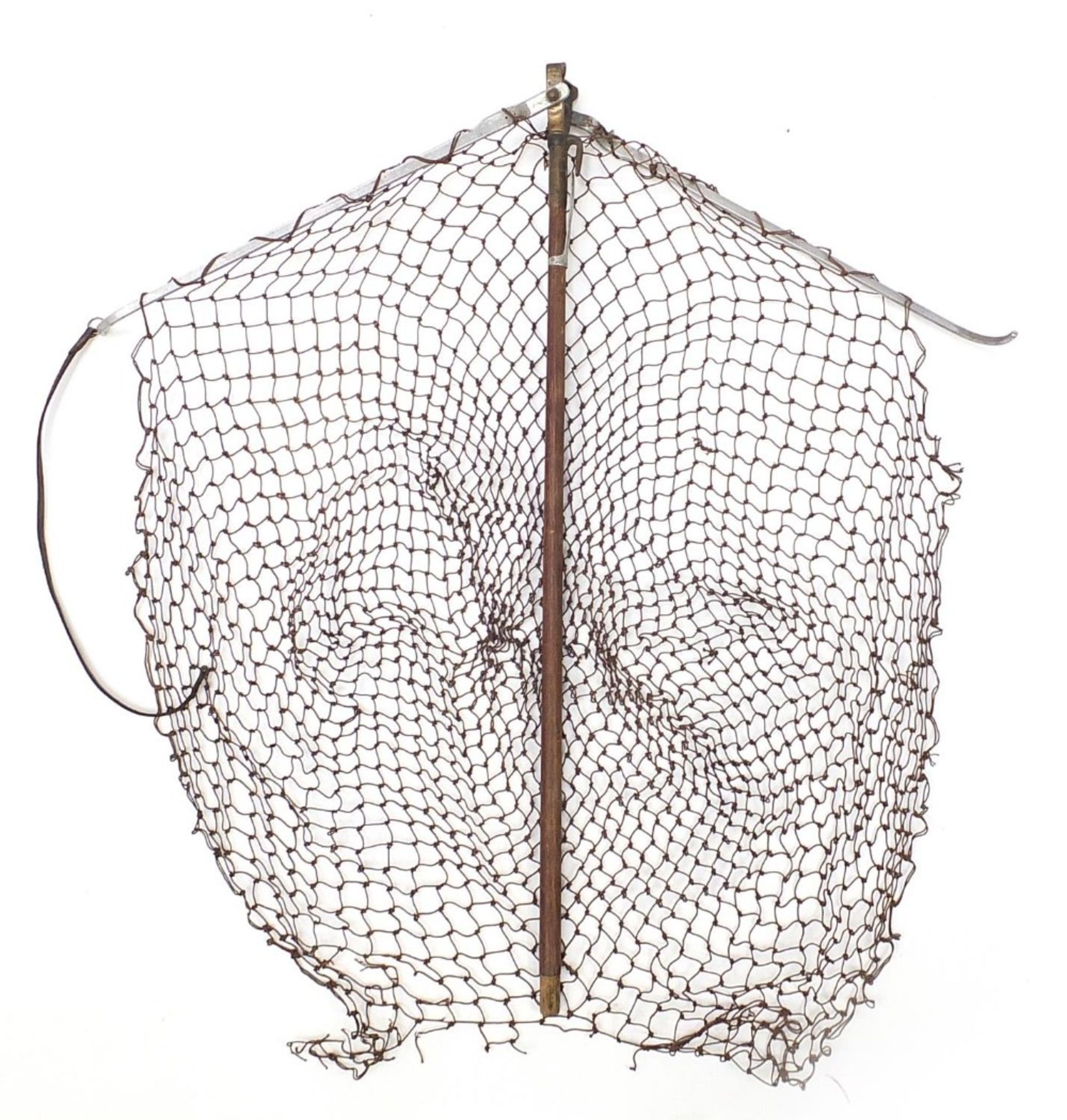 Vintage Hardy Bros fishing interest landing net : For Further Condition Reports Please Visit Our