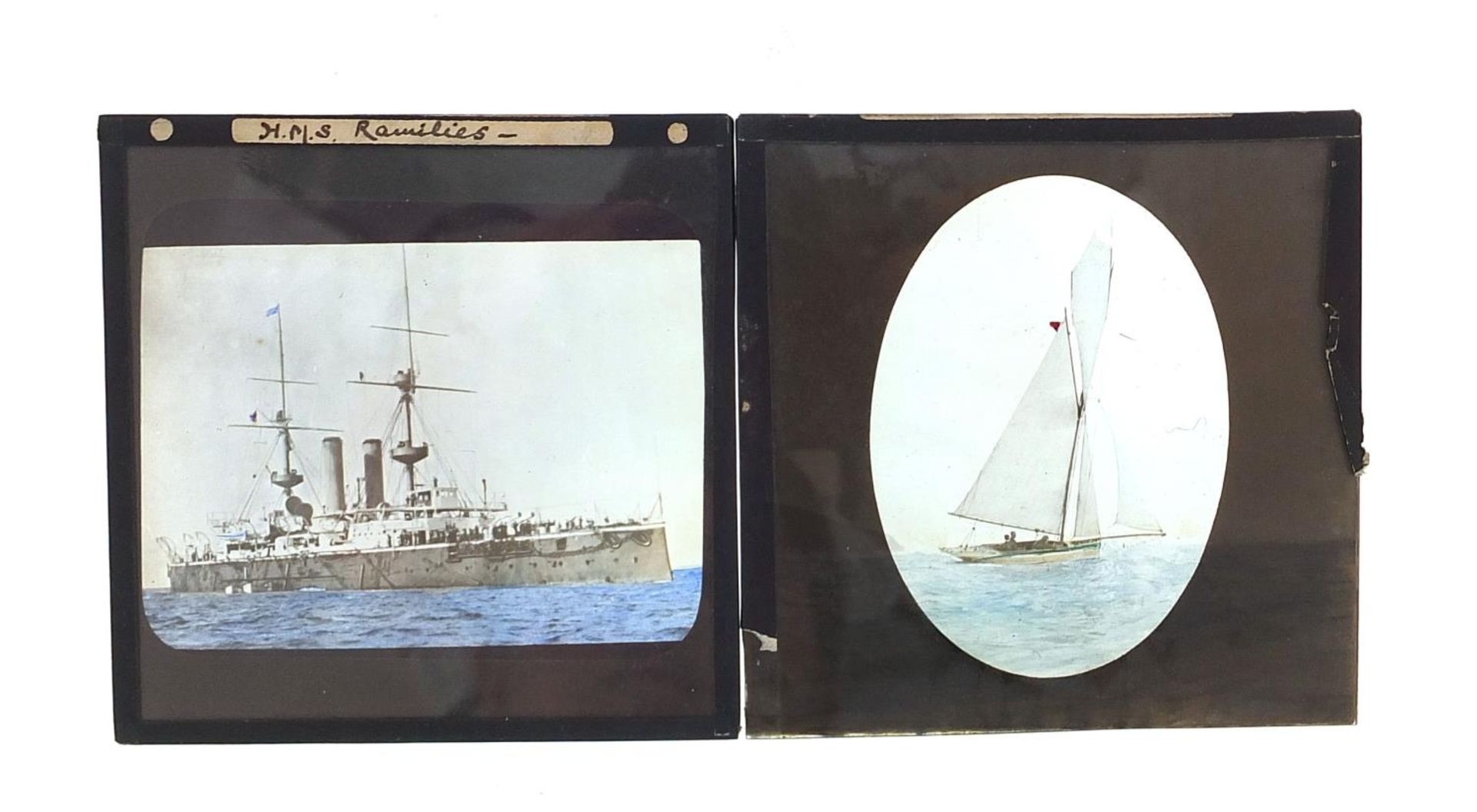 Collection of photographic slides, some ships including HMS Victory, Steamer Nelson and Brighton - Image 2 of 8