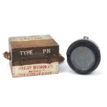 Military interest type P8 compass with Air Ministry plaque and wooden case : For Further Condition