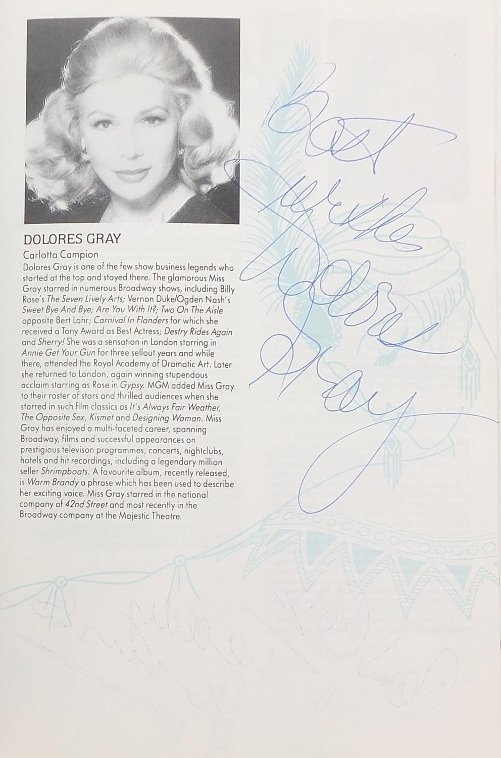 Collection of vintage signed theatre programmes including Judi Dench, Dame Gladys Cooper, Tommy - Image 23 of 29