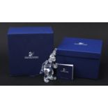 Swarovski Crystal Goofy figure with box from the Disney Showcase Collection, 14.5cm high : For