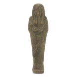 Egyptian style Ashabti, 18cm in length : For Further Condition Reports Please Visit Our Website -