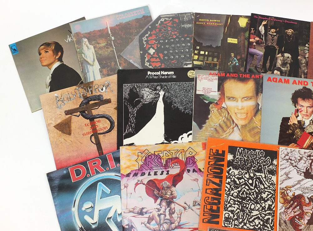 Vinyl LP's including Colosseum Valentyne Suite on vertigo swirl, David Bowie, Van Morrison, - Image 2 of 5
