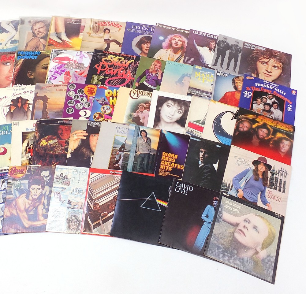 Vinyl LP's including Juicy Lucy Lie Back and Enjoy it on Vertigo, The Beatles, Rod Stewart, Leo - Image 3 of 3