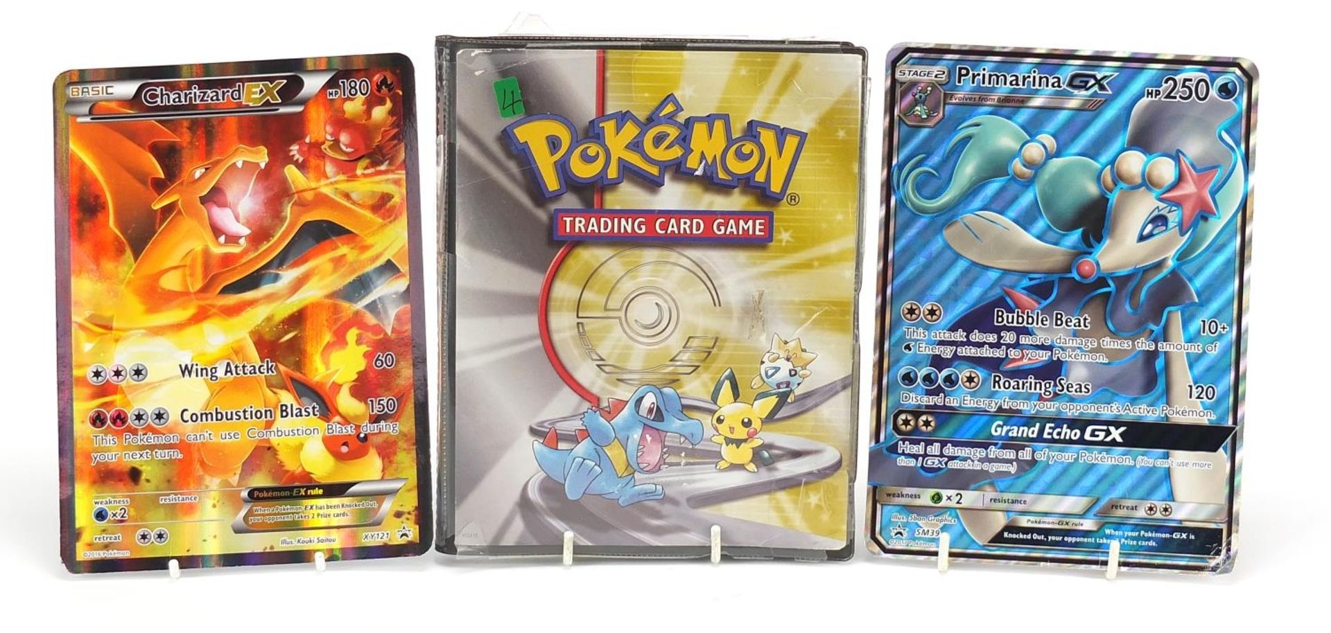 Vintage and later Pokemon trading cards including original base set : For Further Condition