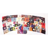 Vinyl LP's and 45 rpm records including George Harrison, The Concert for Bangladesh box set, Leo