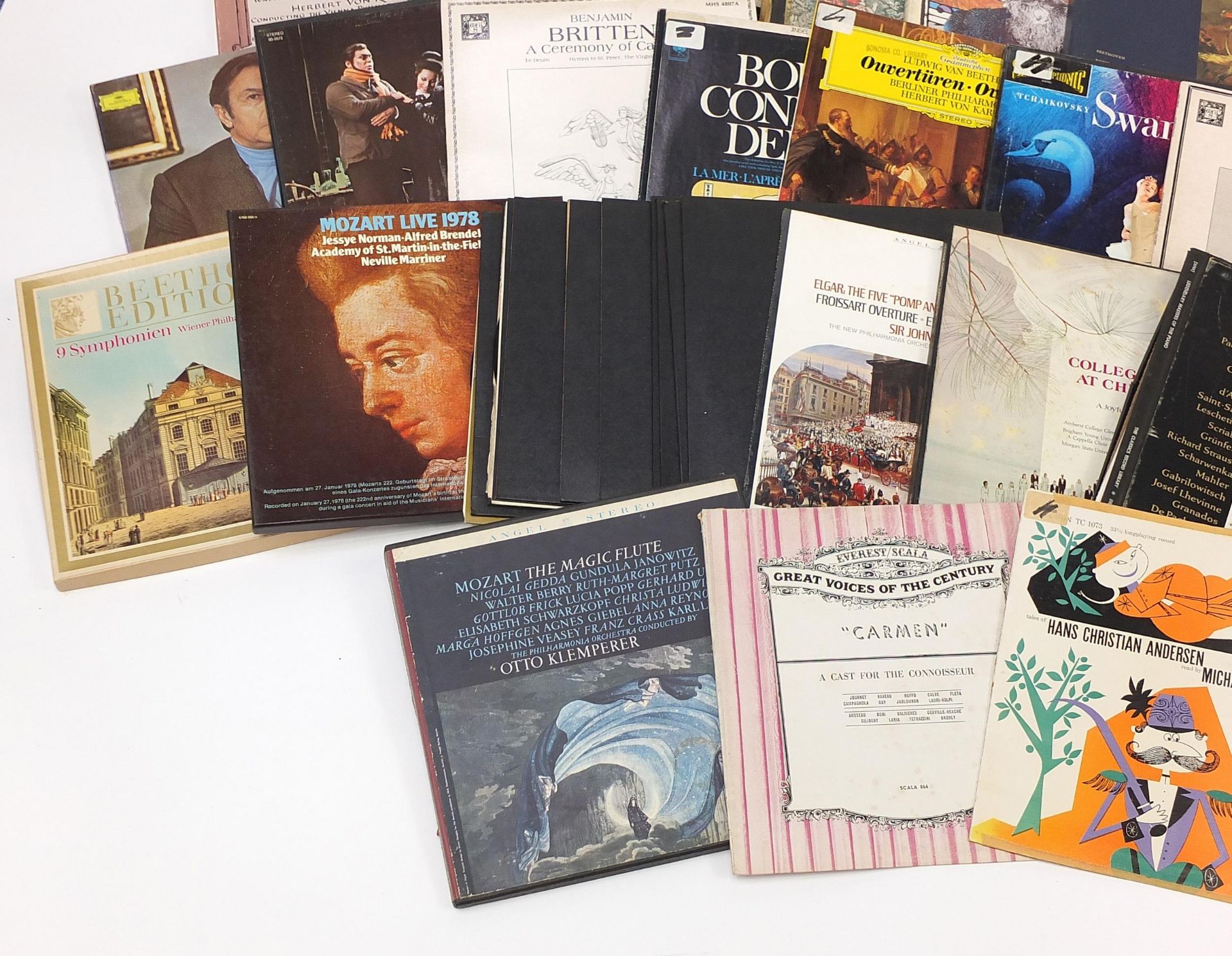 Classical and Opera vinyl LP box set records including Bach and Tchaikovsky - Image 4 of 5