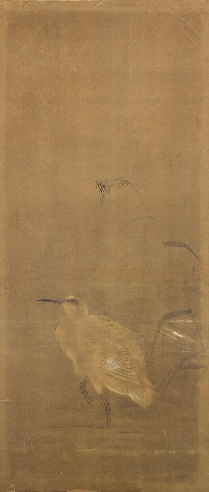 Six Chinese watercolours on paper including calligraphy, figures on horseback and birds, unframed, - Image 10 of 18