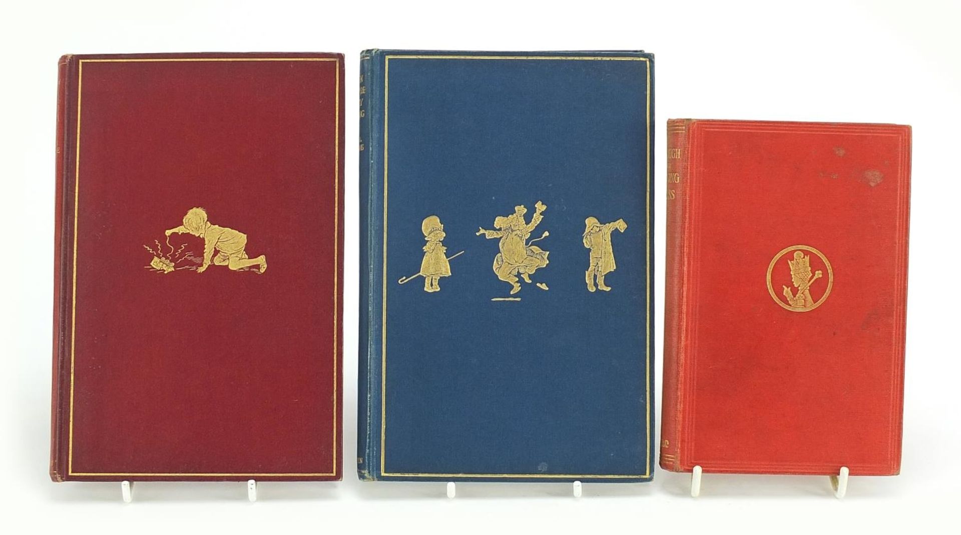 Three children's hardback books comprising Now We Are Six, first published 1927, When We Were Very