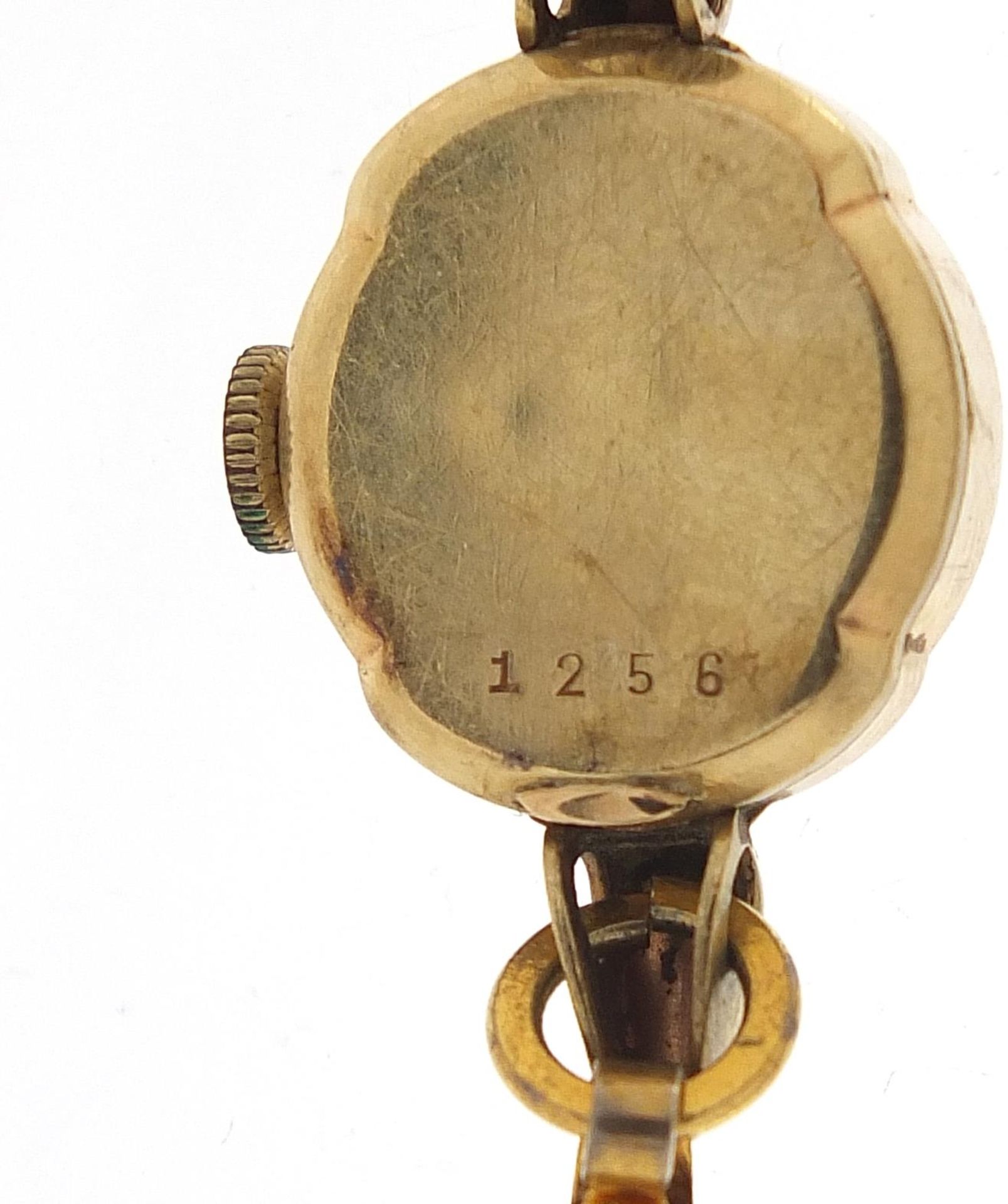 Tudor, ladies 10ct gold wristwatch, 16mm in diameter - Image 5 of 9