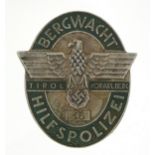 German military interest Alpine Border police badge