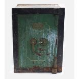 Frederic Whitfield & Co cast iron safe, 61cm H x 46cm W x 49cm D