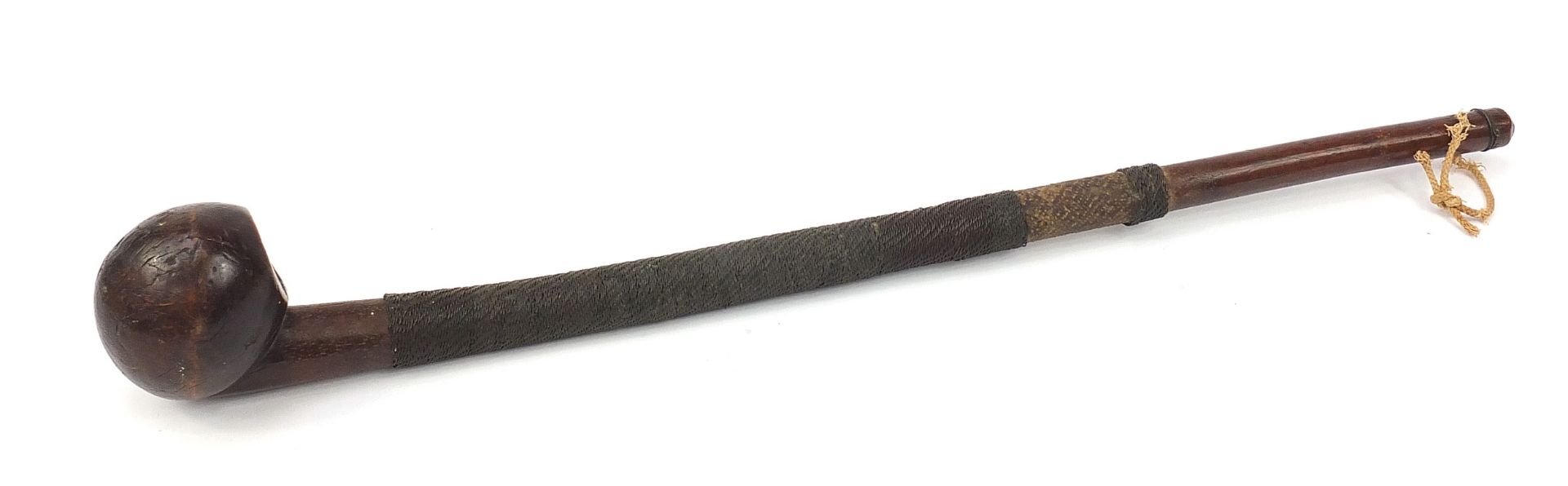 African Tribal interest Knobkerrie with metal bound handle, 60cm in length - Bild 2 aus 4