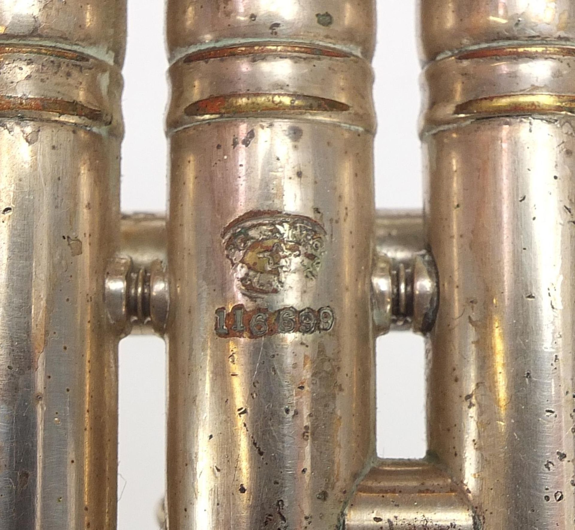 Vintage Besson & Co prototype cornet, 35cm in length - Image 3 of 6