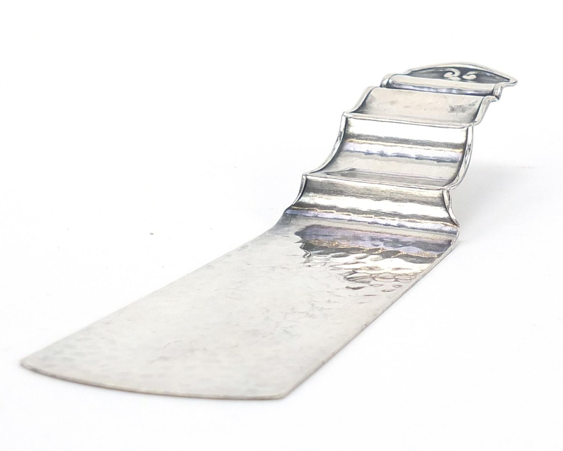 Georg Nisson, Dutch silver plated cake slice, 14.5cm in length, 45.5g