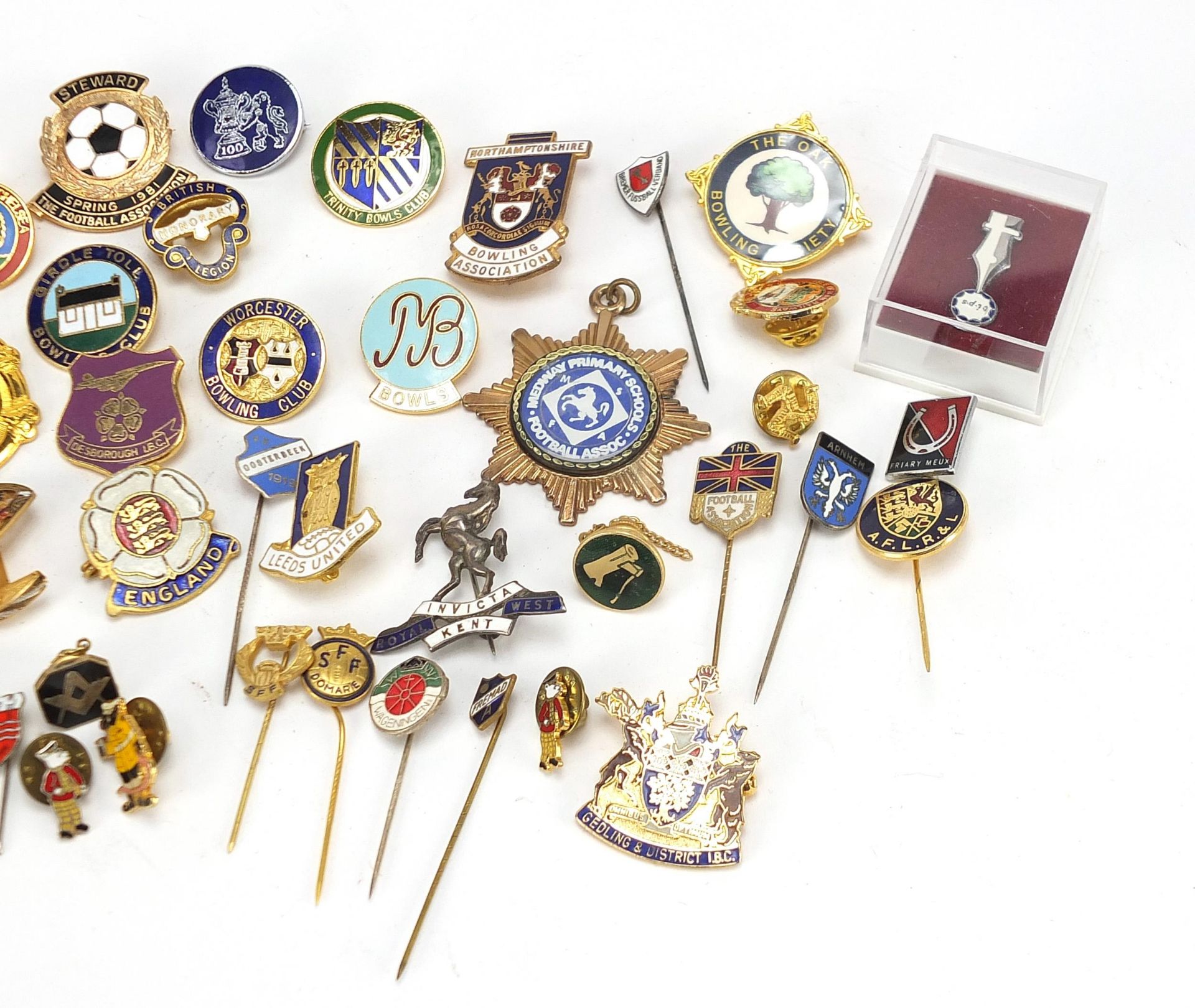 Vintage and later badges including Football Association 1981 Steward - Image 4 of 4
