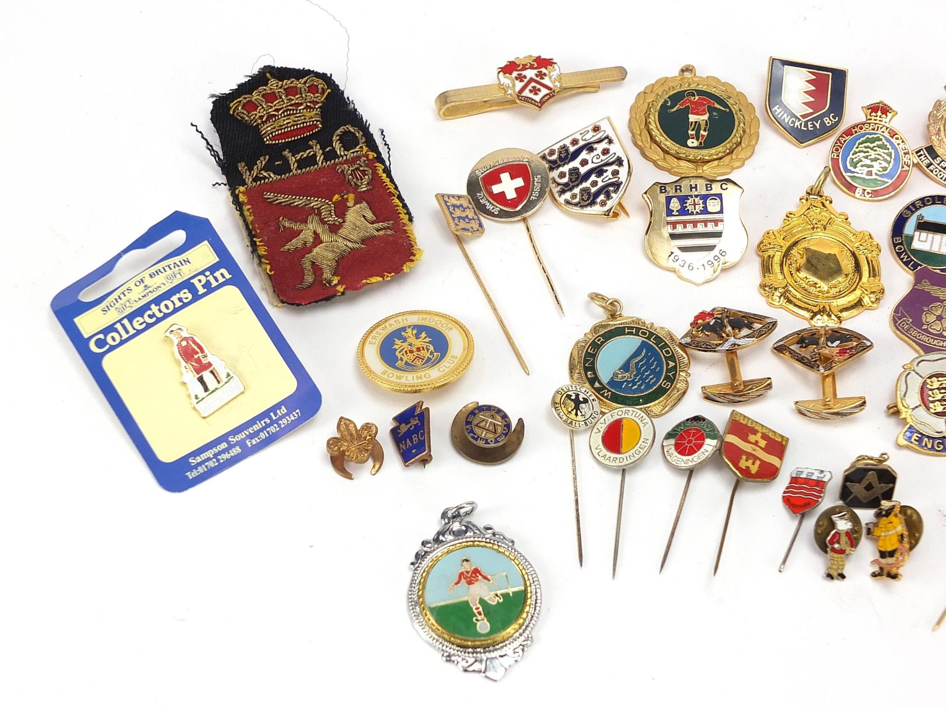 Vintage and later badges including Football Association 1981 Steward - Image 2 of 4