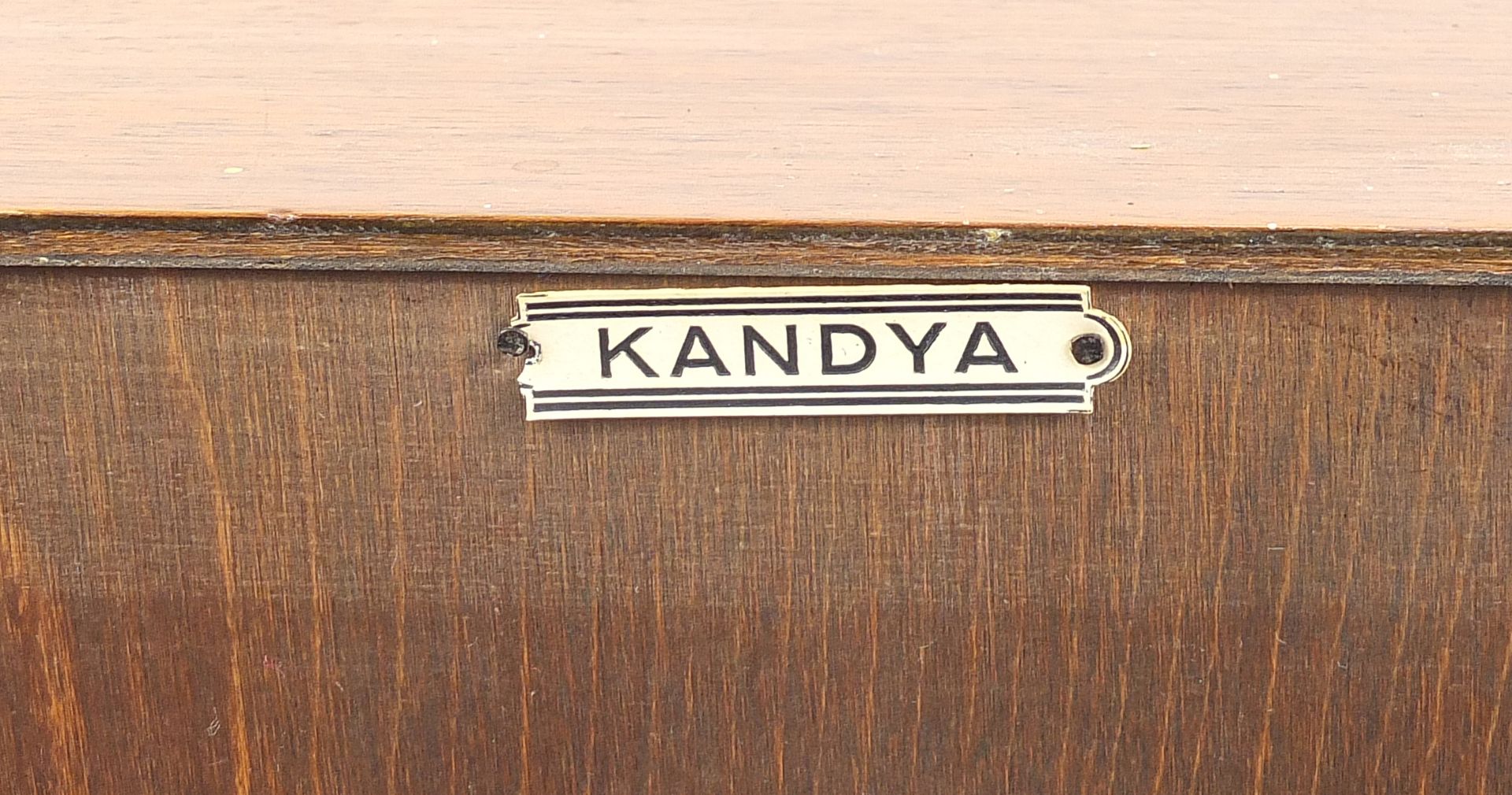 Kandya, mid century five drawer chest, 108cm H x 76cm W x 41cm D - Image 5 of 5