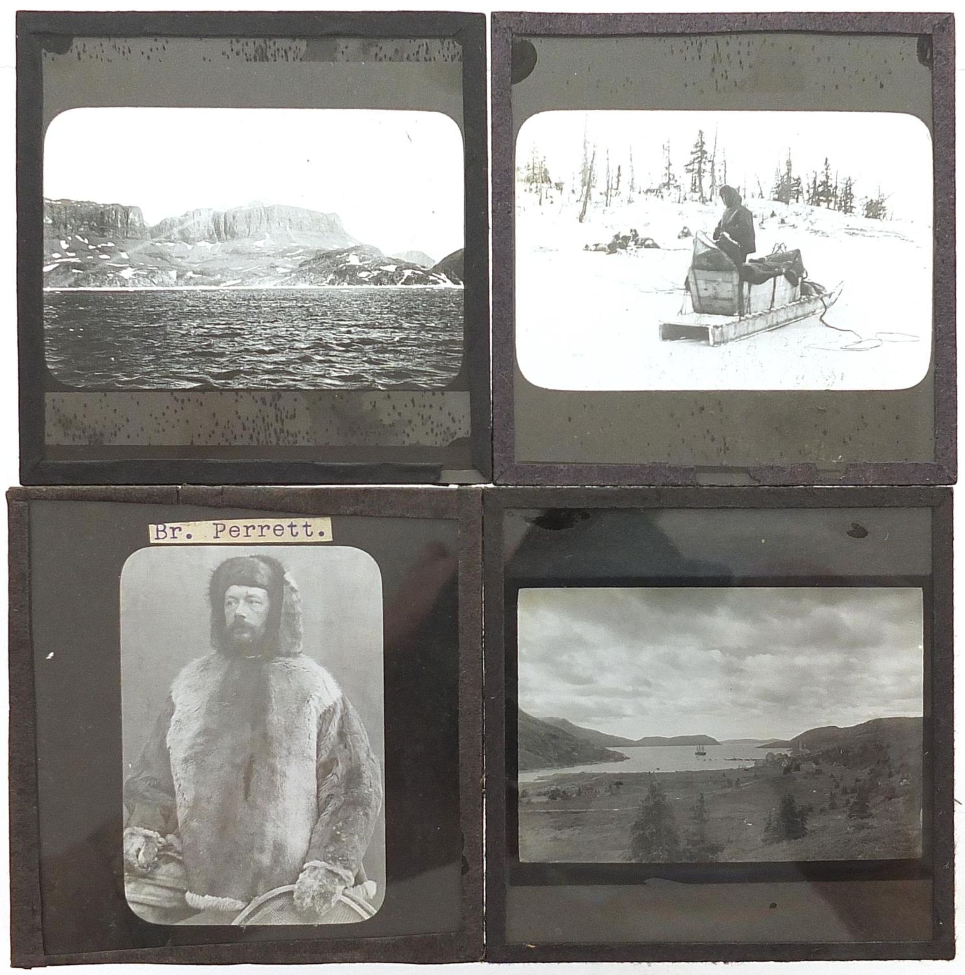 Collection of 19th century glass slides including ships - Image 4 of 8