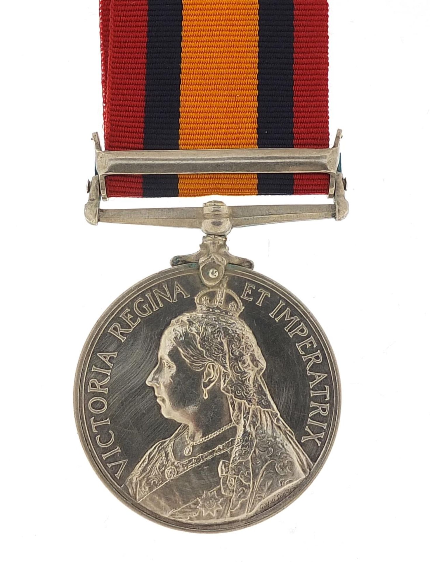 Victorian British military Queen's South Africa medal with Transvaal bar awarded to 2242TPR:J. - Image 2 of 3