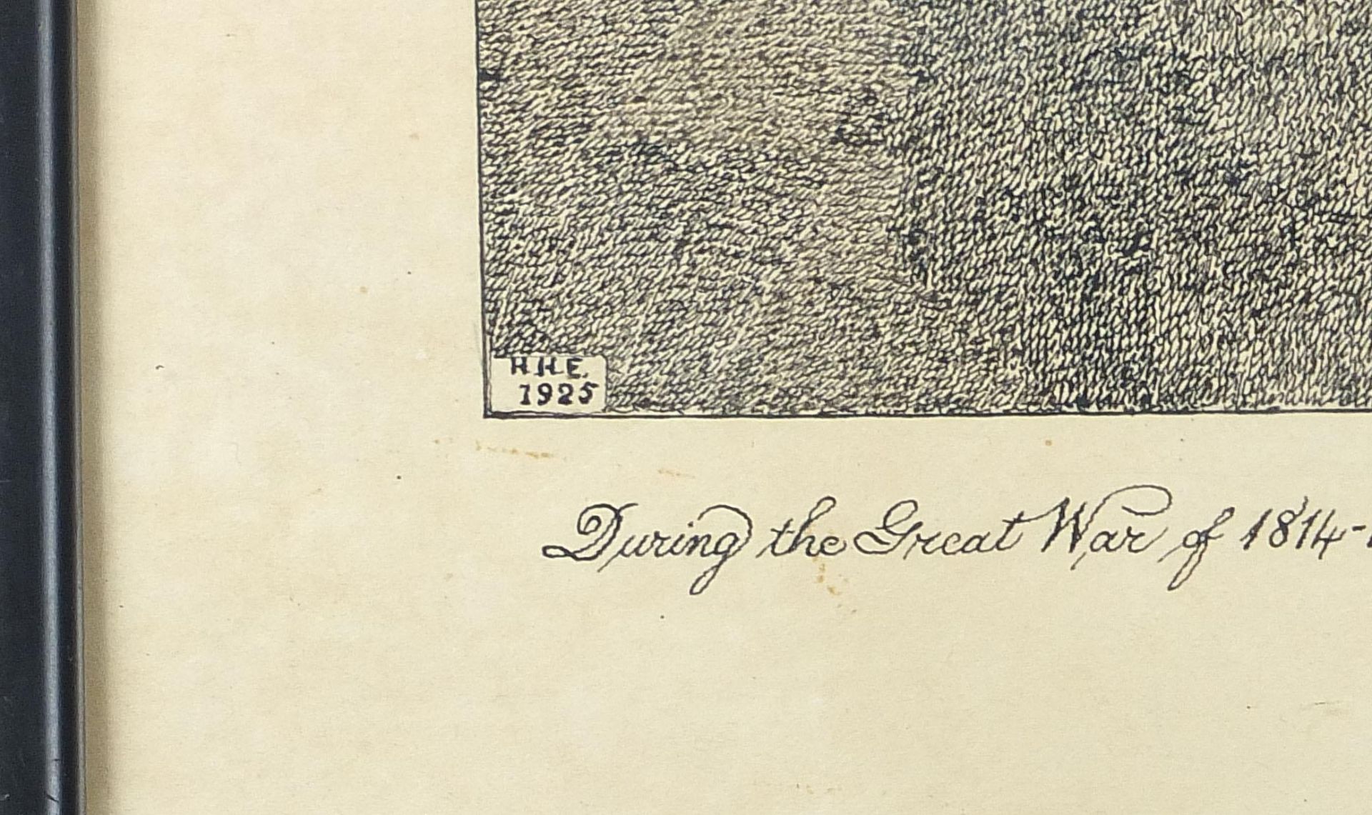 Four antique and later prints including Frankfort, Dieppe and Cuckmere Coastguard station near - Image 26 of 27