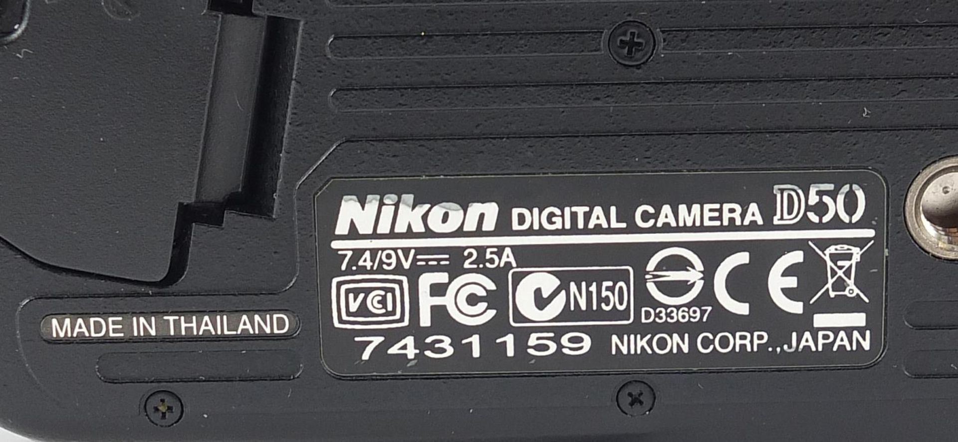 Nikon D50 DSL camera - Image 6 of 6