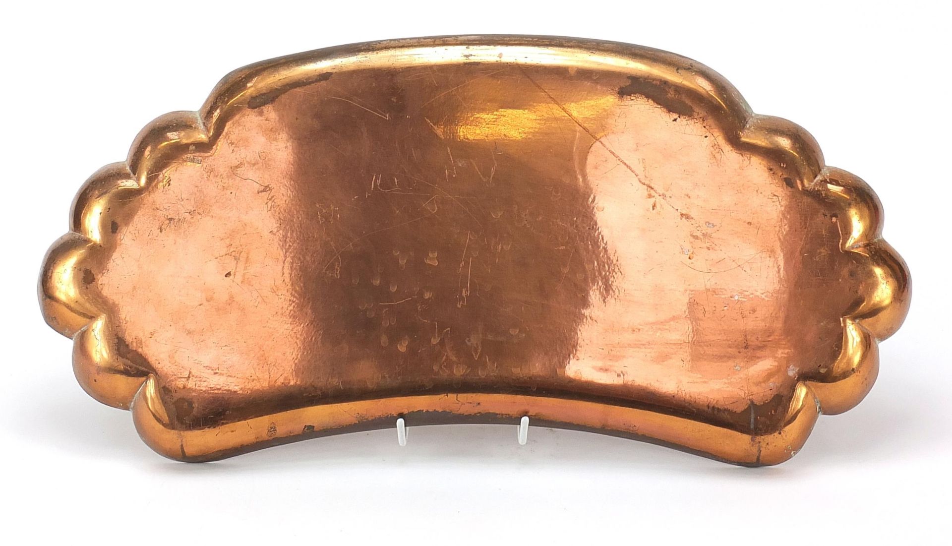 Joseph Sankey & Sons, Art Nouveau copper tray, 53cm wide - Bild 2 aus 3