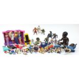 Vintage and later toys including Barbie dolls, black composite dolls, Dinky diecast vehicles and