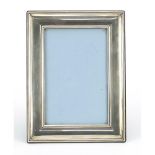 Carrs, rectangular silver easel photo frame, Sheffield 2003, 20cm x 15cm