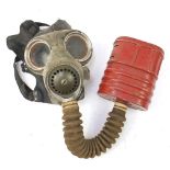 British military World War II gas mask