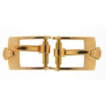 Rolex, two Rolex ladies wristwatch clasps stamped ROLEXSA, each 1.5cm x 1cm, total 2.3g