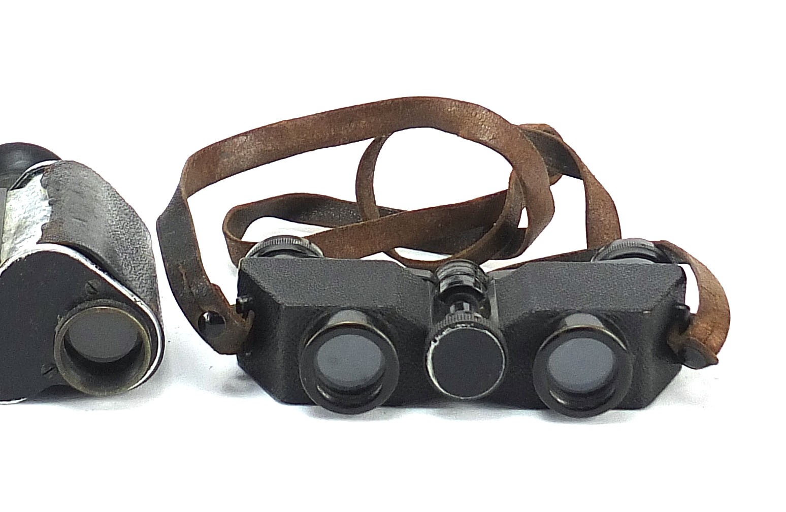 Two pairs of military interest Carl Zeiss binoculars, one with case - Image 3 of 7