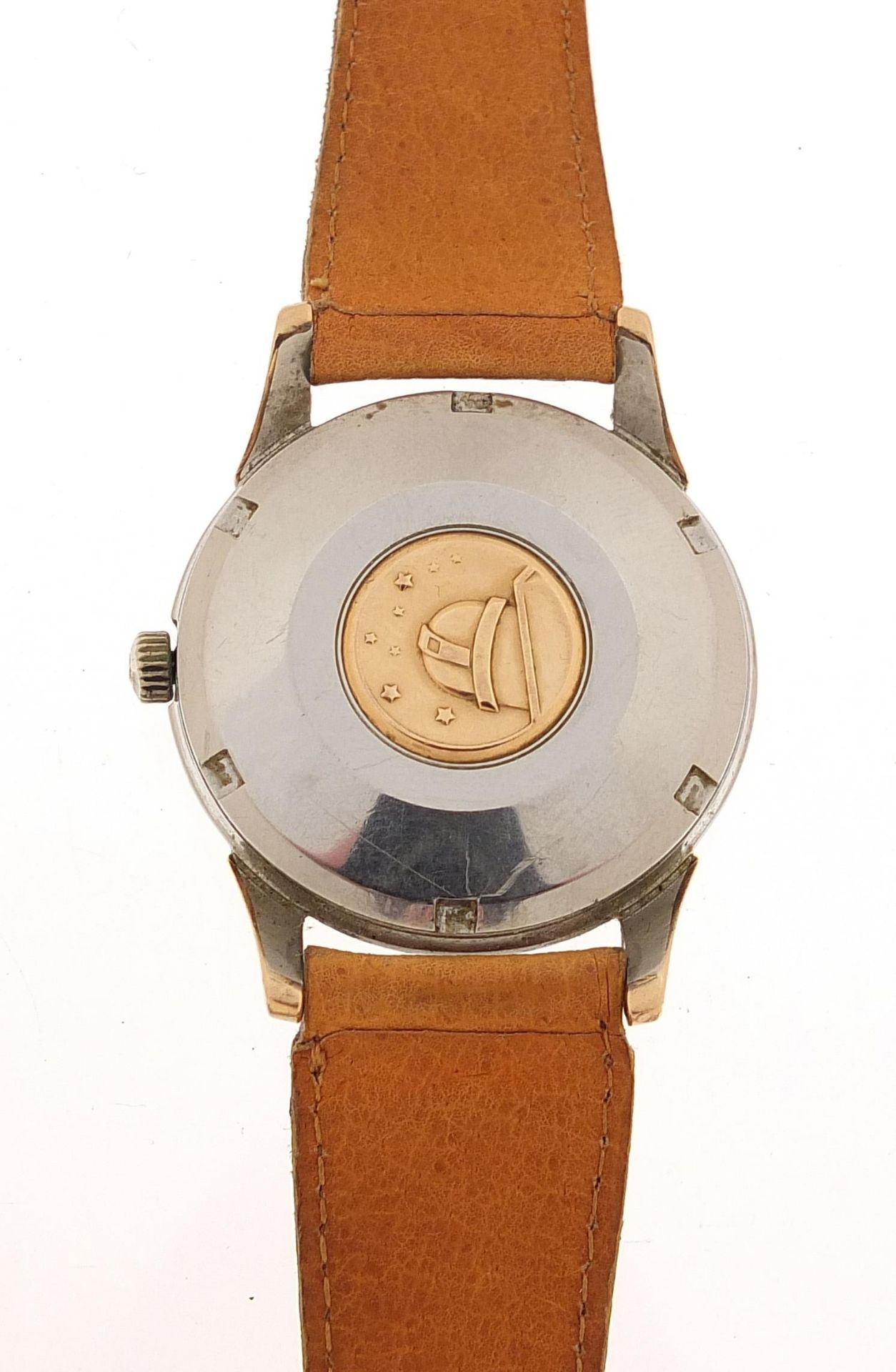 Omega, vintage gentlemen's Omega Constellation automatic wristwatch with crosshair dial, 34mm in - Bild 4 aus 5