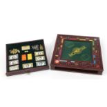 The Collector's Edition Monopoly board game with accessories, 8cm H x 52.5cm W x 52.5cm D