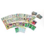 Group of vintage Topps chewing gum football trade cards