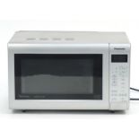 Panasonic slimline combi silver microwave, 51cm wide