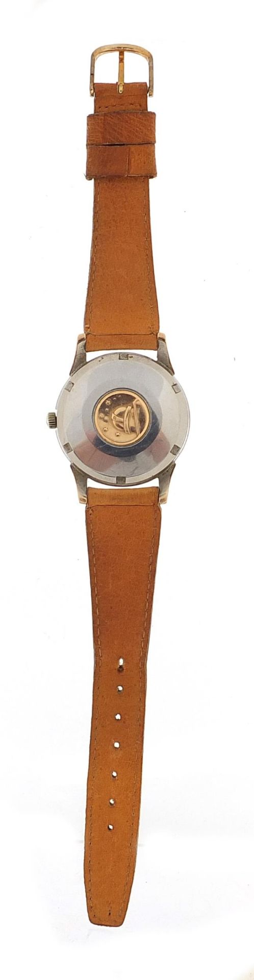 Omega, vintage gentlemen's Omega Constellation automatic wristwatch with crosshair dial, 34mm in - Bild 5 aus 5