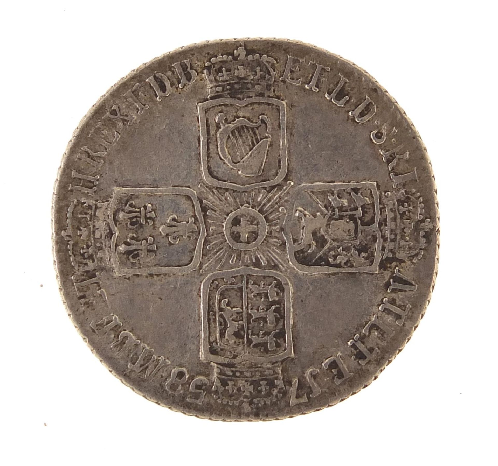 George II 1758 sixpence